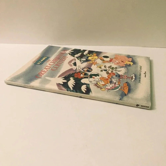 Vtg 1988 The Great Christmas Contest by Jim Davis US Acres Bantam Book - Picture 5 of 16